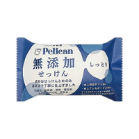 日本【Pelican】家族的無添加潔膚皂100g(藍)