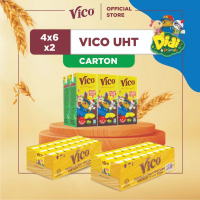 MINUMAN MALAT COKLAT UHT VICO 2 KOTAK (200ml X 24Pek X 2Kotak)