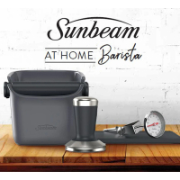 Sunbeam 原廠配件組含咖啡渣桶/金屬填壓器/溫度計咖啡墊(EMA3000)
