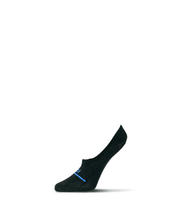 ├登山樂┤美國 FITS invisible black  完美包覆不脫落無避震 Pima棉 隱形襪-黑 # F5075-000 保固兩年