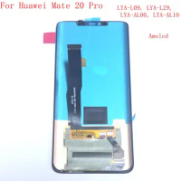 Original Amoled For Huawei Mate 20 pro LYA-L09 LYA-L29 Lcd Screen Display+Touch Glass digitizer Replacement Parts mate 20pro lcd