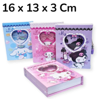 Diary Kunci Gembok Kecil Notebook Buku Harian