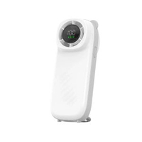 新款高速迷你風扇充電usb風扇渦輪暴力100檔便攜小熊口袋手持風扇