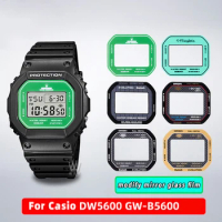 Special Mirror glass film for Casio DW-5600 DW-5635 GW-B5600 watch tempered film mirror glass film accessories men's wristband