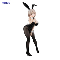 In Stock Original Furyu Bicute Bunnies Uzaki-chan Wants to Hang Out Tsuki Uzaki Kawaii Bunnies Girl Anime Figures Model Toys
