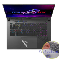 Matte For ASUS ROG Strix G16 2023 G614JV G614JZ G614JU G614J G614 JV JU JZ Touchpad Protective film Sticker Protector TOUCH PAD