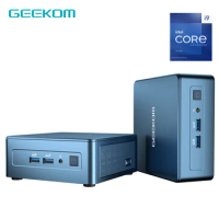 GEEKOM Mini PC Mini IT13 13th Gen Intel Core i9-13900H(14 Cores,20 Threads) 32GB DDR4/2TB PCIe Gen 4 SSD Windows 11 Pro