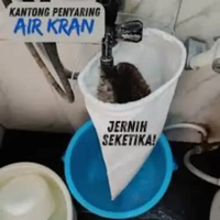 FILTER AIR KERAN / SARINGAN PENJERNIH AIR LEDENG PDAM SUMUR KRAN / KANTONG KAIN SARING AIR