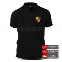 Áo Thun Polo Thường Ngày 911 Carrera, Áo Thun Bông, Quần Áo Unisex, Trang Phục Giá Rẻ