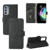 For Moto Edge 20 Luxury Flip Skin Texture PU Leather Card Slots Wallet Stand Case For Motorola Edge 20 Pro Lite Phone Bag