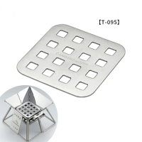 Burning Table Thickened Stainless Steel Grate High Temperature Resistant Carbon Bed Grill Charcoal Plate