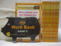【書寶二手書T4／少年童書_OME】I'm Going to Read!_12書+單字撲滿合售_when daddy had the chicken pox等_無讀書機