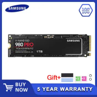 Samsung 980 PRO SSD 500GB 1TB 2TB M.2 2280 Nvme PCIe Gen 4.0x 4 Internal Solid State Drive Hard Disk For computer notebook PS5