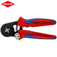 KNIPEX 97 53 04 Self-Adjusting Crimping Pliers For Wire Ferrules With Lateral Access