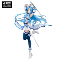 In Stock Original ALTER Anime Sword Art Online Yuuki Asuna Figure Water Elf 27Cm Action Figurine Model Toys for Boys Gift
