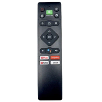 Voice Remote Control For Panasonic / Sanyo Smart TV TH-43JX650DX， XT-50UHD4S， XT-55UHD4S， XT-65UHD4S， XT-43FHD4S