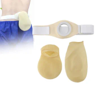 Colostomy Bag Cover Belt Ostomy Bag Cover Belt Skin Friendly Latex Reusable Discreet Elastic Ostomy Pouch Cover Belt