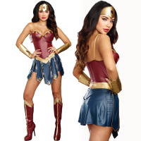 Halloween cosplay Wonder Woman Costume Wonder Woman DC Justice League Diana Costume