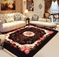 日式古典風 外銷日本等級 出口日本 古典華麗玫瑰 150*200 CM 高級地毯