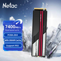 Netac SSD NVMe M2 2TB 4TB SSD 1TB Internal Solid State Drive 2280 PCIe Computer Disk Hard Drives with DRAM Cache for PC Desktop