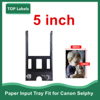 5 inch L Tray fit for for Canon Selphy Photo Printer CP1300 CP1200 CP910 CP900 CP810 Paper Input Tray for Selphy KP108IN