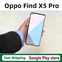 Original Oppo Find X5 Pro 5G Mobile Phone Dimensity 9000 IP68 Waterproof 6.7" AMOLED 120HZ 50.0MP 80W Charger 12GB RAM 256GB ROM