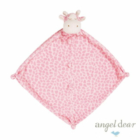 美國Angel Dear 動物嬰兒安撫巾 粉紅長頸鹿