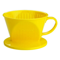 金時代書香咖啡  Tiamo 101 AS咖啡濾器 1-2杯份 黃色  HG5280