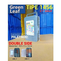 Kotak Pancing Kotak Jahit Tool Box Green Leaf 1456