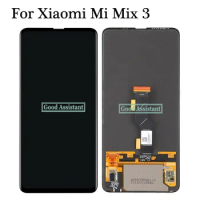 AMOLED Black 6.4 inch For Xiaomi Mi Mix 3 Mix3 Full LCD DIsplay Touch Screen Digitizer Assembly Replacement parts