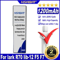 HSABAT LIB-902 1200mAh Battery for lark R70 lib-12 F5 F7 F70 F80 M5 for Sharp ST60 ST60BT DIY personal stereo Batteries