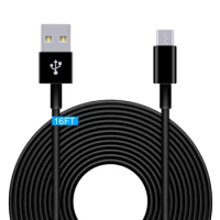 Extra Long Micro USB Cable 5M for Victure Camera, YI Dome Camera, Furbo Dog, Dropcam, Wyze Cam, Xbox, PS4