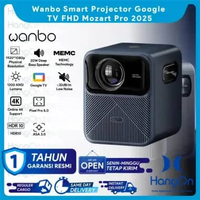 Wanbo New Mozart Pro Smart Projector Full HD 1080P FHD 4K Support ASA3.0 Auto-Focus 1200 ANSI Lumens