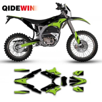 QIDEWIN Quality Stickers Dirt eBike Wrap Kit Deco Vinyl FOR Sur-Ron Storm Bee Surron green Electropl