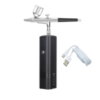 Cheap Mini Cordless Airbrush Kit High Pressure Multi-purpose Compressor Single Action Spray Gun for Art Model Makeup Nail Tools