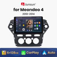 Junsun V1 AI Voice Wireless CarPlay Android Auto Radio for Ford Mondeo 4 mk4 2010-2013 2014 4G Car Multimedia GPS 2din autoradio