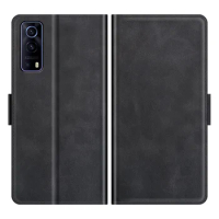 Case For vivo IQOO Z3 5G Leather Wallet Flip Cover Vintage Magnet Phone Case For vivo Y72 5G For vivo Y52 5G mobile phone bag