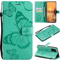 Flip Case for OPPO Realme GT 5G Retro Sun flower relief pattern Leather Phone Holder Cover For OPPO Realme GT 5G