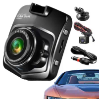 Car Dash Cam 1080P Night Vision Dash Camera Black Dash Cam With Fill Light For Recording Road Conditions Anti-Shake Driving