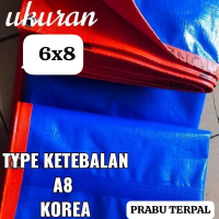 TERPAL KOREA UKURAN 6x8 A5 dan A8 Camping Outdoor