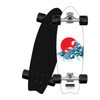 81cm Highly Smooth Carver Surf Land Skateboard Longboard For Street Brushing Carving CX4 Professional Maple Cruiser Skate Board