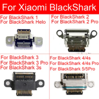 Charging USB Plug Port For Xiaomi Black Shark 1 2 3 4 4S 5 5RS Pro BlackShark Helo Mirco Date USB Connector Charger Dock Parts