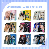 92 keping barangan album STRAYKIDS, kad gambar selebriti, pelekat Felix, dan kad koleksi