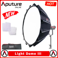 Aputure Light Dome III 90cm Bowens Mount Parabolic Softbox with Grid for Aputure 600D 600X Pro Amaran 300C 150C 200X S Upgraded