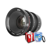 Meike 65mm T2.2 Large Aperture Manual Focus Cine Lens for MFT M4/3 Mount Olympus Panasonic Lumix omd em10 mark iii G7 G9 G5