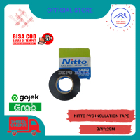 Nitto Isolasi Listrik Hitam Panjang 25m Isolation Tape Original