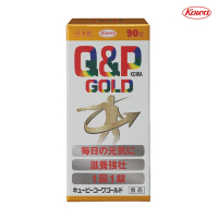 【Q&amp;P】GOLD 克安沛錠黃金系列 - 90錠/盒