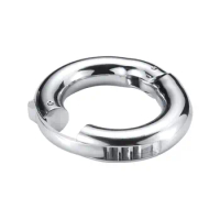Adjustable Cock Ring Metal Penis Ring For Men Bondage Erection Ejaculation Delay Sex Toys Intimate Goods Ring Penis Restraints