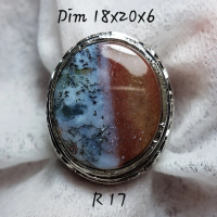 panca warna garut asli batu cicin batu koleksi batu perhiasan priya