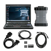 V2023.09 MB STAR C6 Xentry diagnosis VCI DOIP &amp; AUDIO C6 Diagnosis tool PLUS Lenovo X220 Laptop